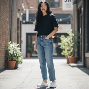 AG Adriano Goldschmied AG-ED Denim Straight Leg Jeans | Size 27R